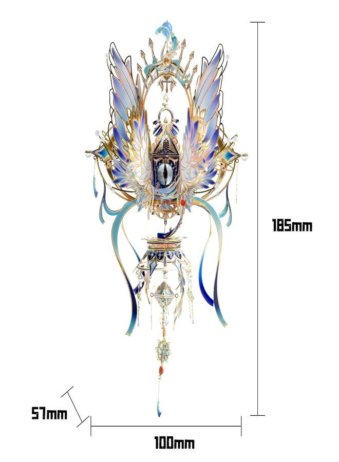 مو مجموعة نماذج ألغاز معدنية ثلاثية الأبعاد من MU للبالغين، لبناء عين الملاك الحمراء، أحجية Wedjat-Eyes الفولاذية، أساطير قديمة، قوة سحرية، مجموعات DIY، ديكور منزلي لعيد ميلاد الأب، رأس السنة، عيد الميلاد - Image 3